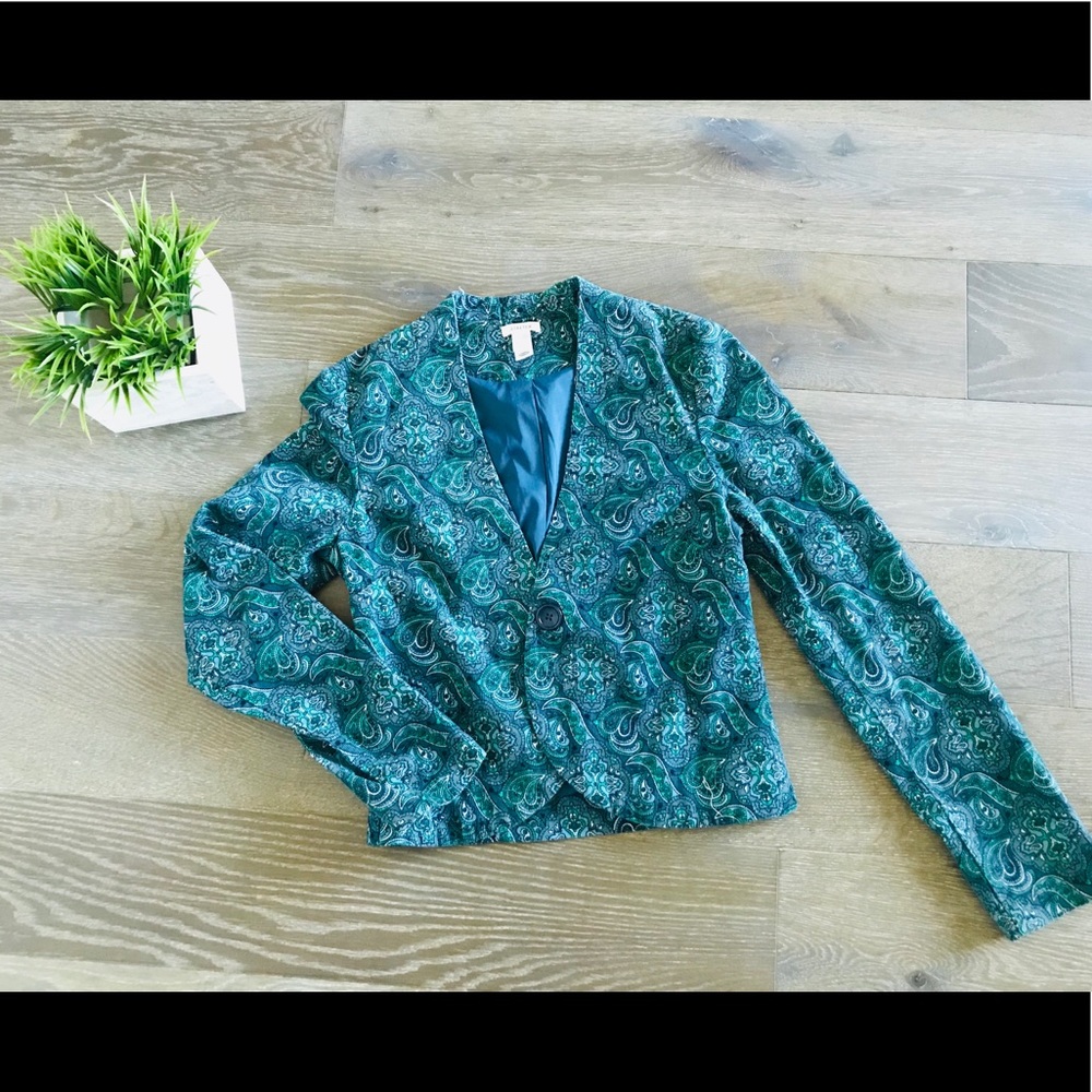 Old Navy (size S) Perfect Paisley Jacket